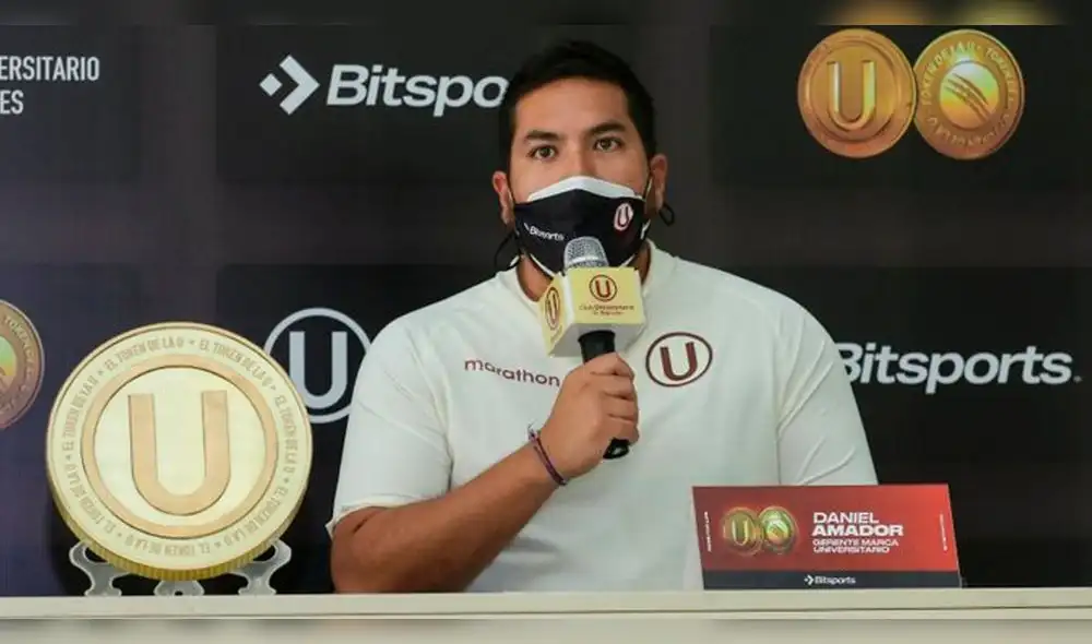 Daniel Amador llegó a la 'U' junto a la administración provisional de Jean Ferrari. Foto: Universitario de Deportes