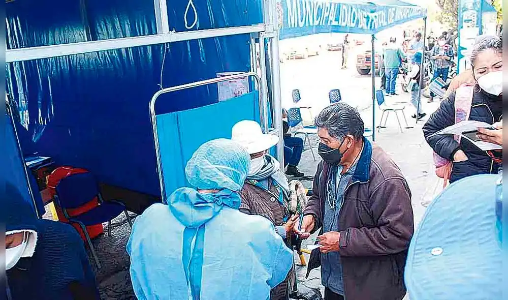 Isopado. Ayer se aplicaron más de 13.600 muestras.