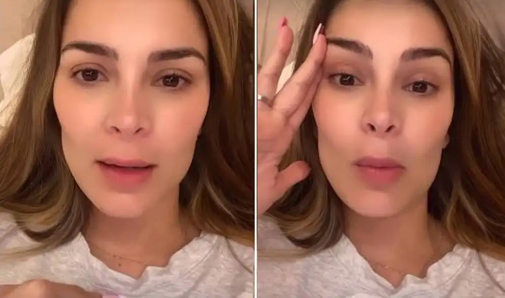 Laura Spoya tuvo que recibir atención médica en medio de la madrugada. Foto: composición/ Instagram