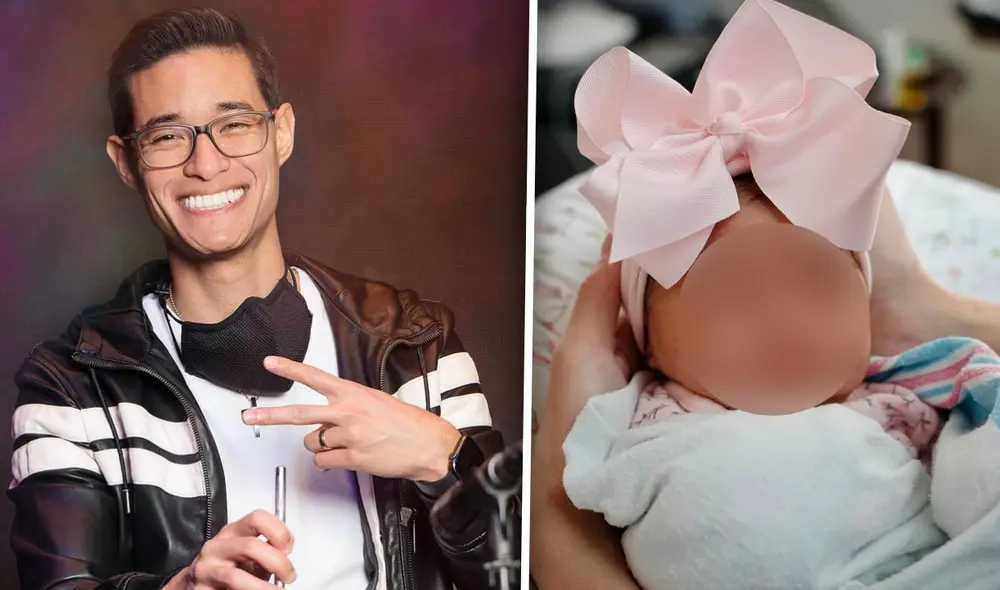 "Llegaste para darle mas sentido a nuestras vidas, eres pura felicidad y amor", expresó Tony Succar a su primogénita. Foto: composición GLR/Instagram