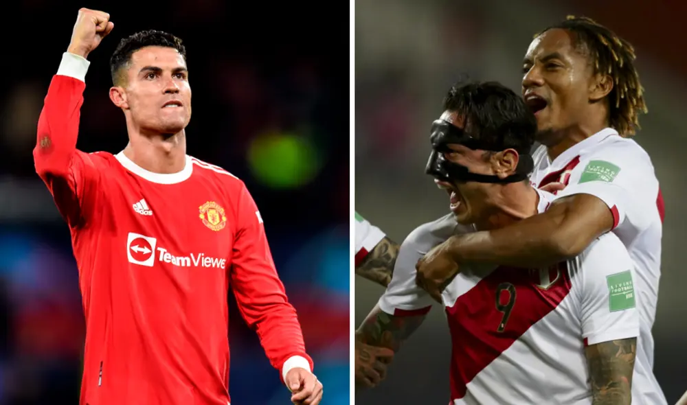 Cristiano Ronaldo juega actualmente en el Manchester United de la Premier League. Foto: composición EFE/AFP