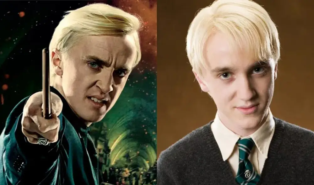 Tom Felton como Draco Malfoy. Foto: composición/WarnerBros