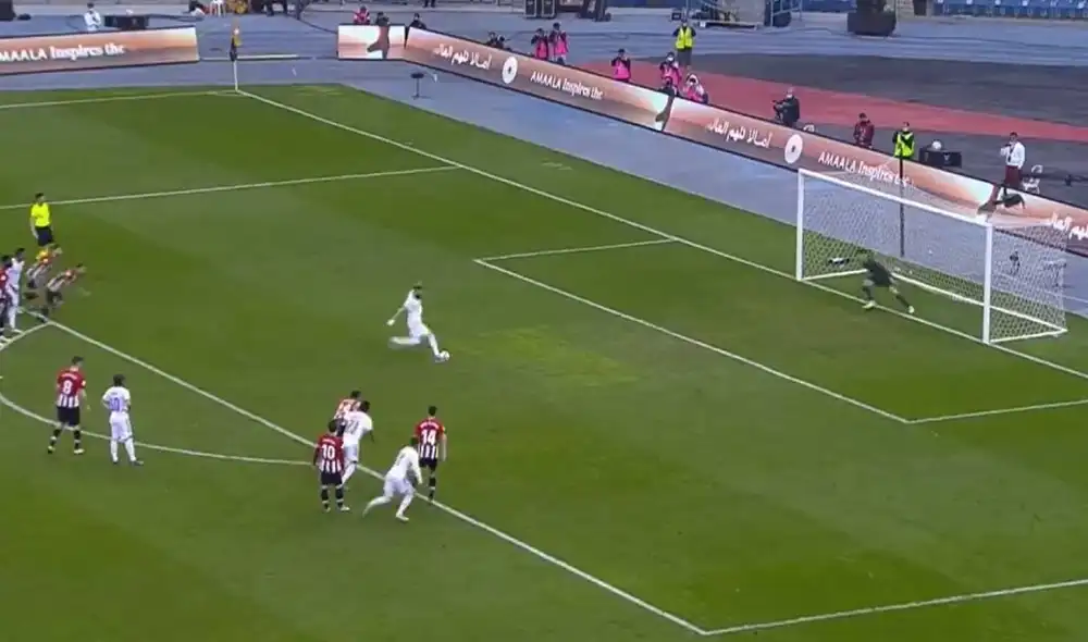 Real Madrid busca su primer título de la temporada. Foto: captura video DirecTV Sports Real Madrid busca su primer título de la temporada. Foto: captura video DirecTV Sports