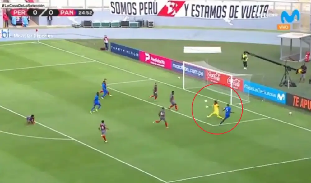 Abdiel Ayarza juega en Cusco FC. Captura: Movistar Deportes.