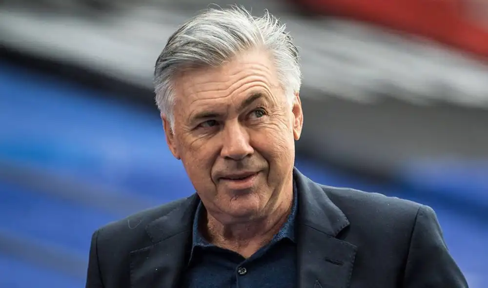 Carlo Ancelotti aún tiene chances de ganar LaLiga, Champions y Copa del Rey en la presente temporada con Real Madrid. Foto: Twitter Mister Chip