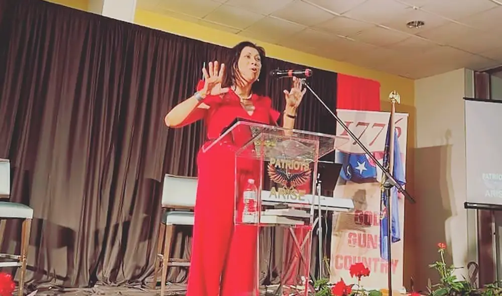 Cirsten Weldon era una destacada propagandista del movimiento QAnon. Foto: Instagram/Cirsten W.