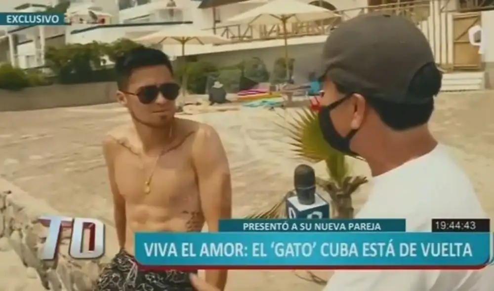 El futbolista declaró en exclusiva para Teledeportes. Foto: Panamericana TV El futbolista declaró en exclusiva para Teledeportes. Foto: Panamericana TV