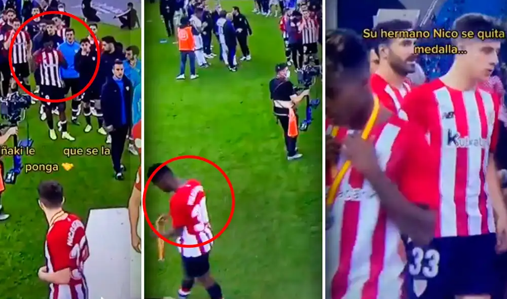 Athletic Club se quedó con el segundo lugar de la Supercopa de España. Foto: captura TikTok Athletic Club se quedó con el segundo lugar de la Supercopa de España. Foto: captura TikTok