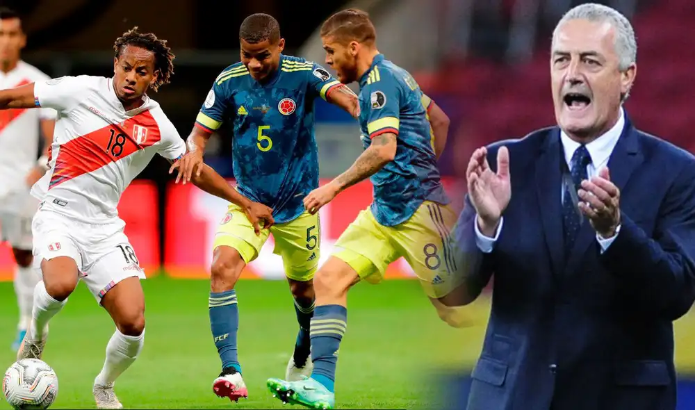 Perú y Colombia se enfrentan este viernes 28 de enero en Barranquilla. Foto: composición/EFE