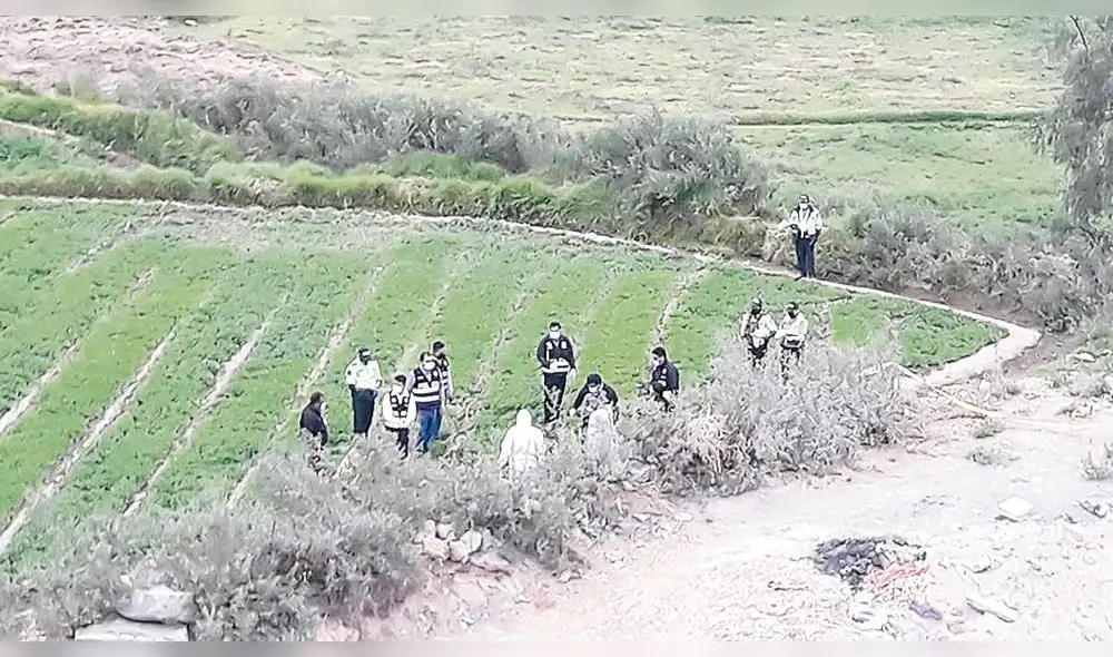 Hallazgo. Se cree que fue arrojado en esta alejada zona. Hallazgo. Se cree que fue arrojado en esta alejada zona.