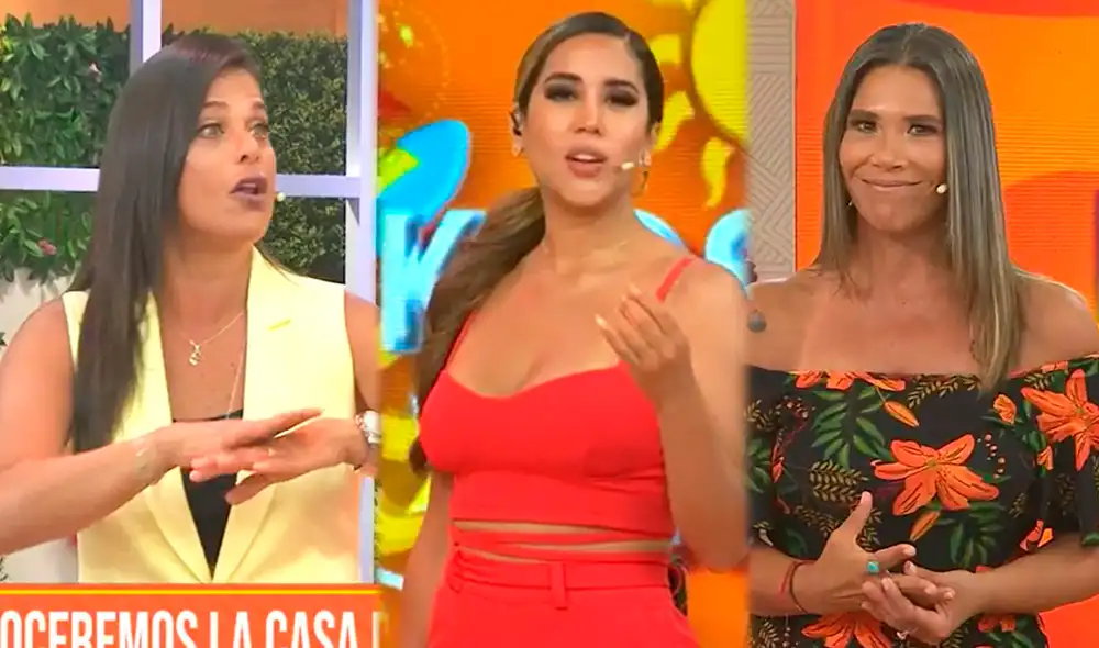 Melissa Paredes reapareció en Mujeres al mando. Foto: capturas Latina