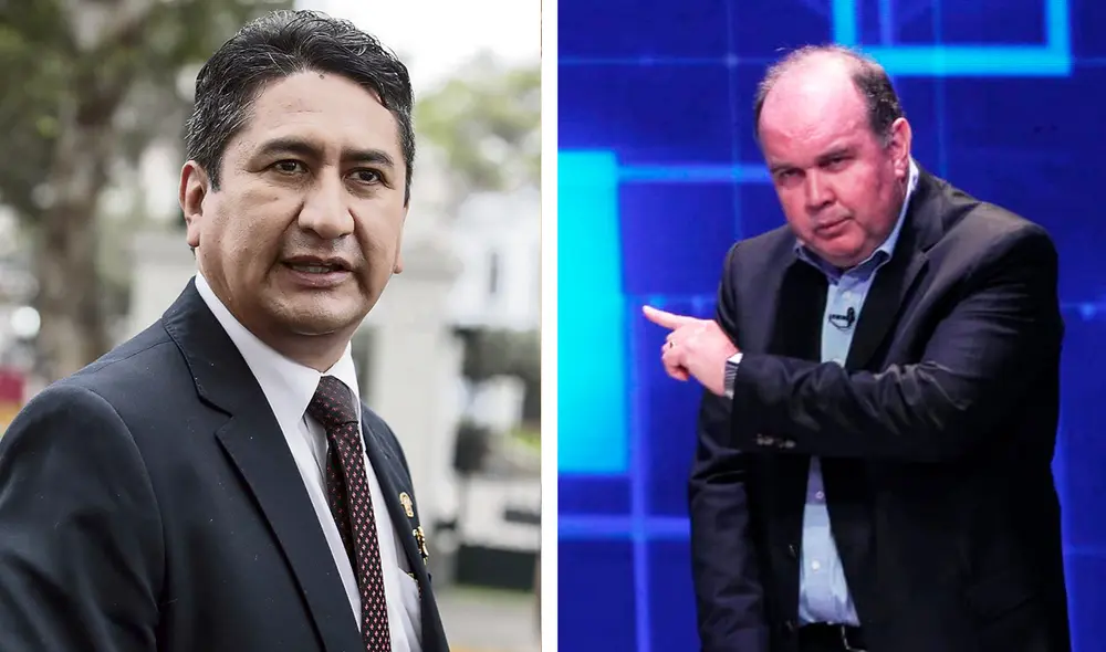 Discusión inició por un tuit de Cerrón sobre la ley que limita al referéndum. Foto: composición LR Discusión inició por un tuit de Cerrón sobre la ley que limita al referéndum. Foto: composición LR