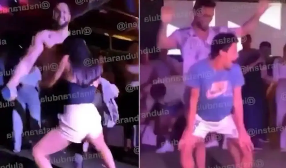 Nicola Porcella y Pablo Heredia se divierten en la selva. Foto: captura Instarándula Nicola Porcella y Pablo Heredia se divierten en la selva. Foto: captura Instarándula