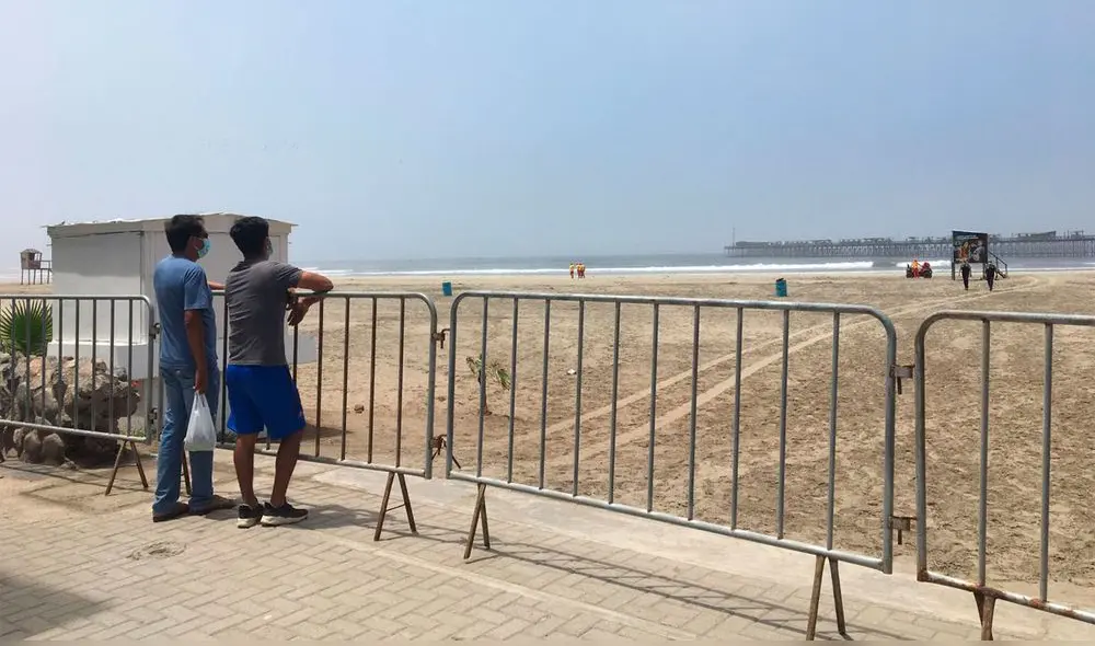 Ciudadanos tienen restringido el acceso a balneario de distrito de Pimentel. Foto: La República