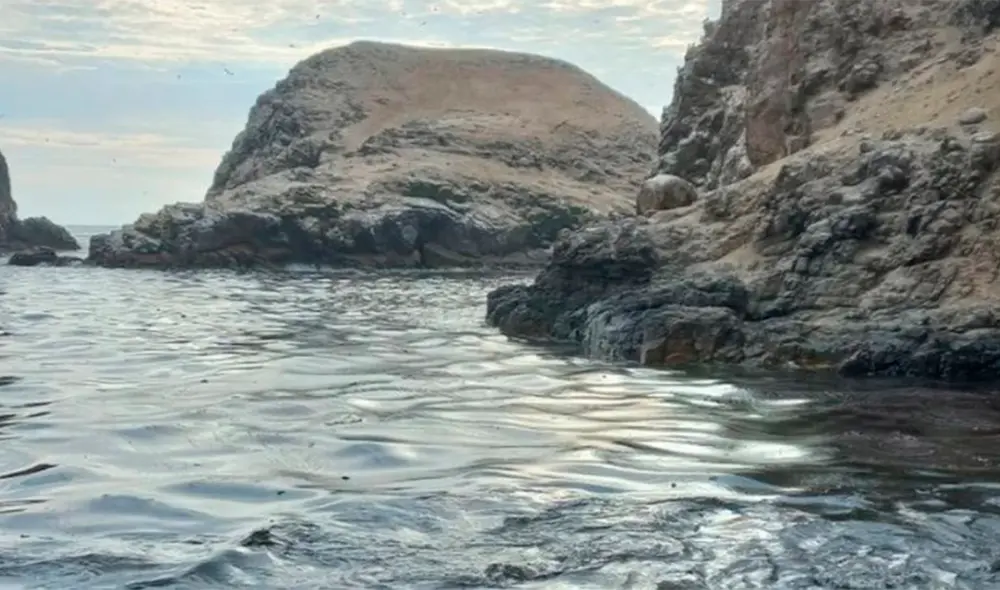 La Marina de Guerra visitó la zona afectada y verificaron la correcta activación del plan de contingencia ante este tipo de incidentes. Foto: @Anibal_P_M