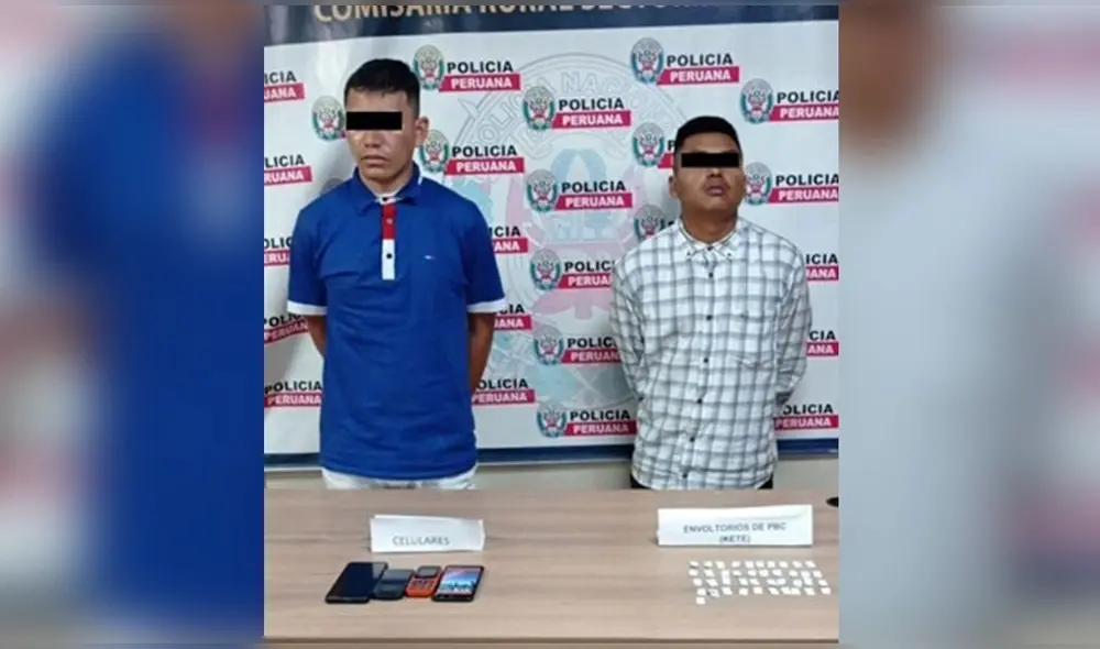 Terrones y Juárez fueron arrestados en la prolongación Leoncio Prado. Foto: PNP