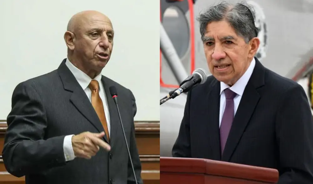 Cueto se pronunció sobre la inasistencia de Guillén en la Comisión de Defensa. Foto: composición/La República/Congreso