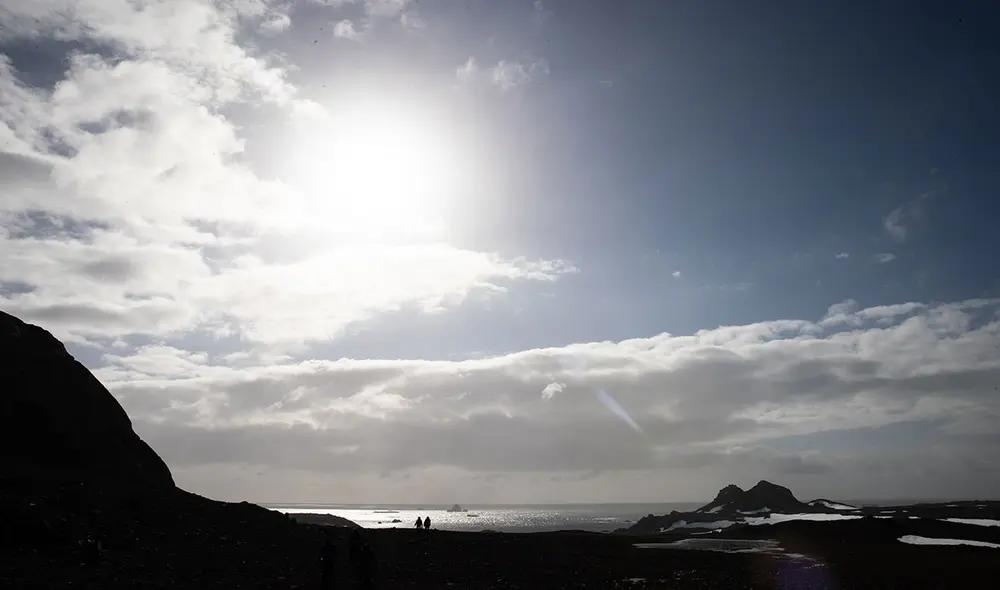 Chile actuó rápidamente tras el tsunami en Tonga. Foto: AFP