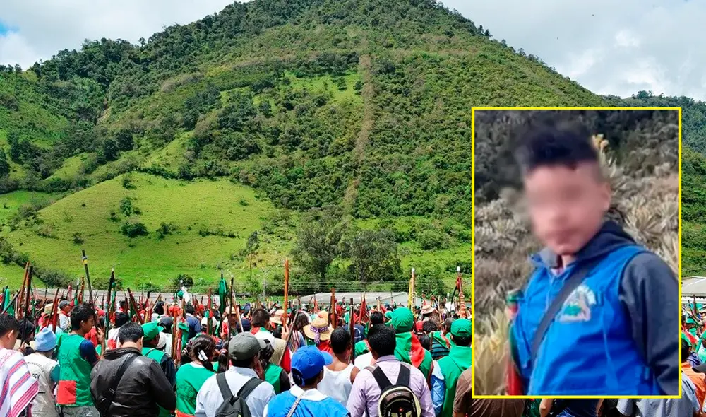 Breiner David, otra víctima de la violencia contra comunidades indígenas en el Cauca. Foto: CRIC Breiner David, otra víctima de la violencia contra comunidades indígenas en el Cauca. Foto: CRIC