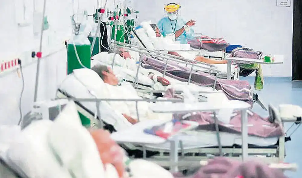 En sala. El nivel de hospitalización ha incrementado, pero los ingresos a UCI todavía no. Foto: difusión