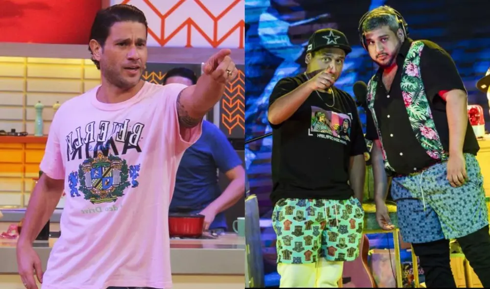 Yaco Eskenazi conversó en vivo con los conductores de Hablando huevadas. Foto: composición/ Instagram