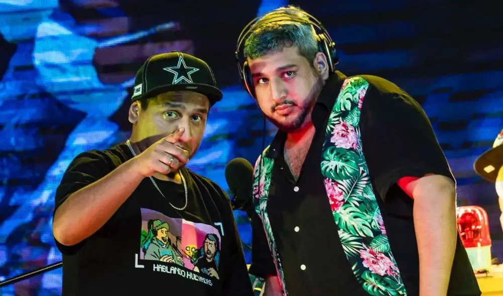 "Somos lisurientos, nomás", dijeron los integrantes de Hablando huevadas sobre su característico estilo de humor. Foto: Instagram @jorgelunalunera