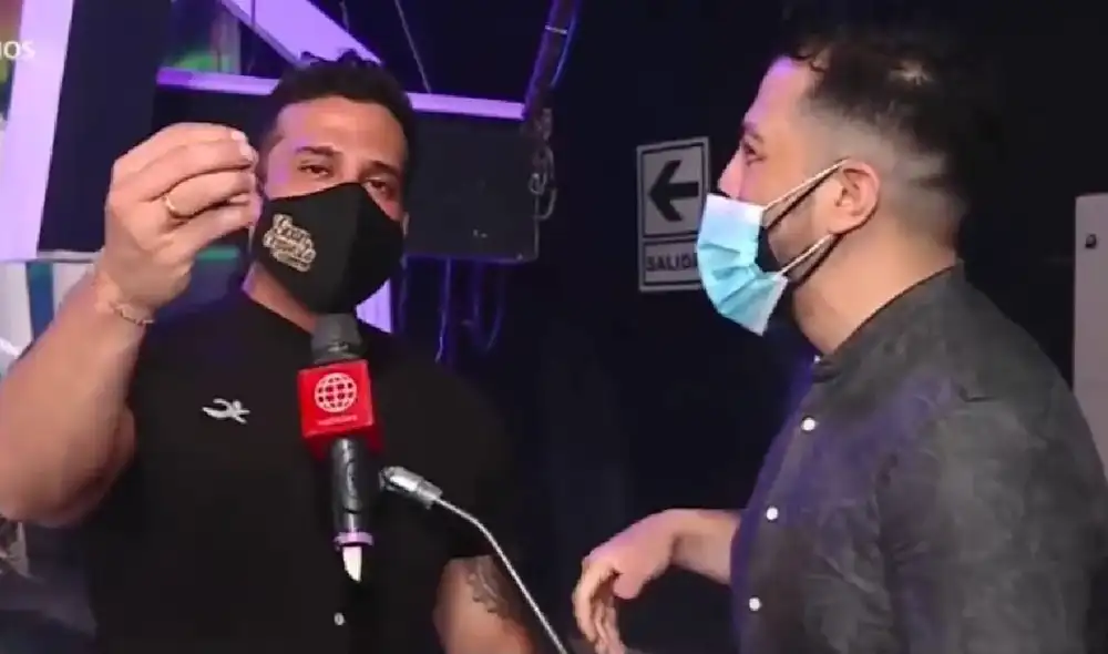 Christian Domínguez dijo que estaría encantado si le dan nuevamente la oportunidad de ejercer como conductor. Foto: captura América TV