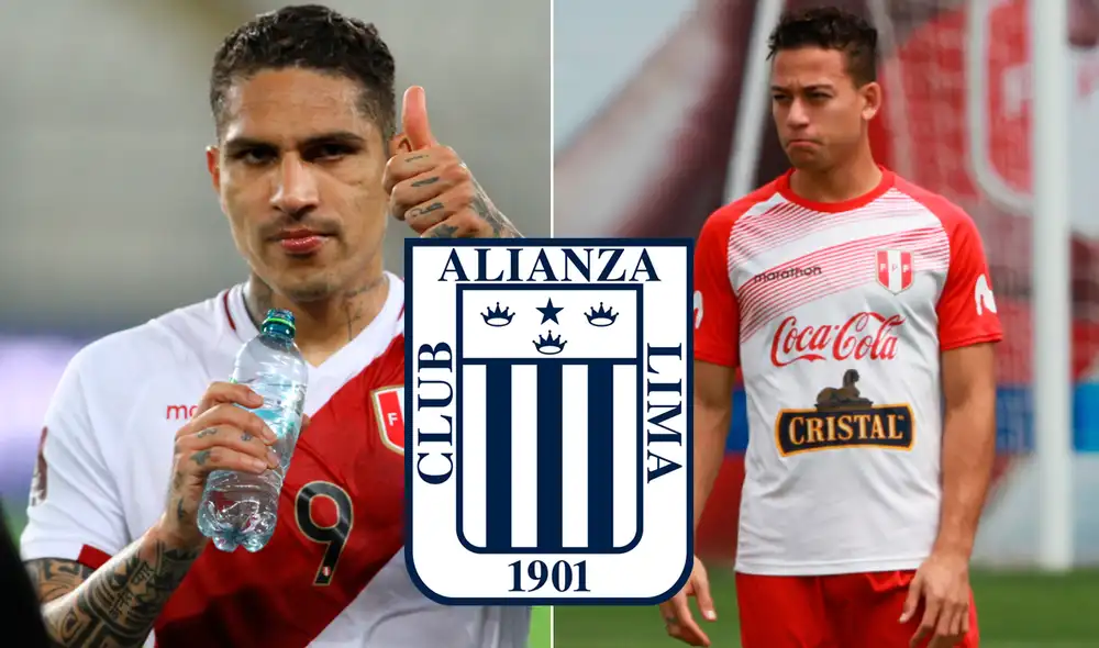 Paolo Guerrero y Cristian Benavente se encuentran sin club actualmente. Foto: GLR