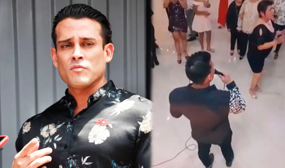 Christian Domínguez fue punto de críticas en las redes sociales. Foto: GLR / captura TikTok Christian Domínguez fue punto de críticas en las redes sociales. Foto: GLR / captura TikTok