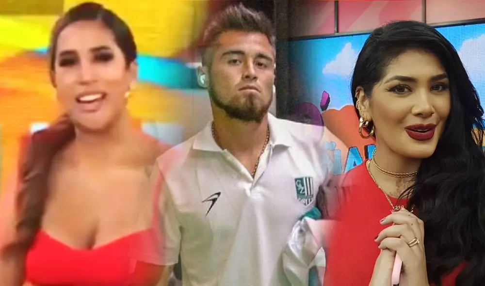 Melissa Paredes protagoniza divertido momento con Chris Soifer en Mujeres al mando. Foto: composición/captura de Latina/ Instagram/ captura de Panamericana TV