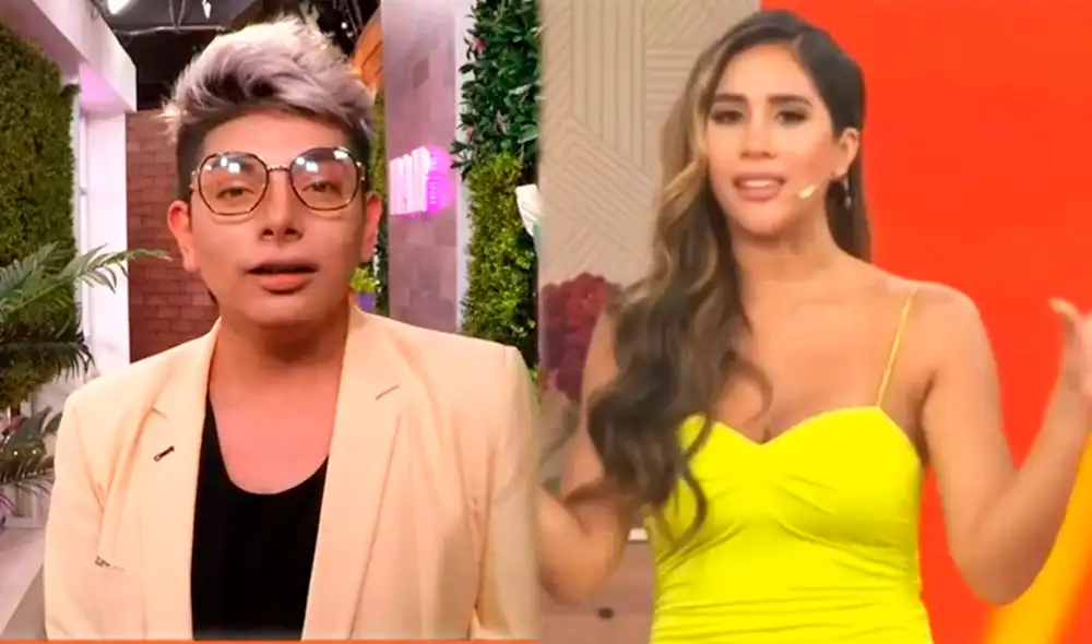 Melissa Paredes conoció a Bryan Arámbulo en Mujeres al mando. Foto: capturas Latina