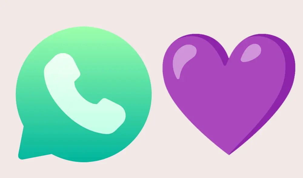 Este emoji de WhatsApp está disponible en iOS y Android. Foto: composición LR