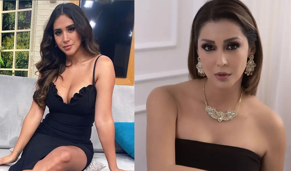 Ante el ingreso de Melissa Paredes a MAM, Karla Tarazona dijo que solo era una invitada del programa. Foto: composición/@melissapareds/@latarazona/Instagram