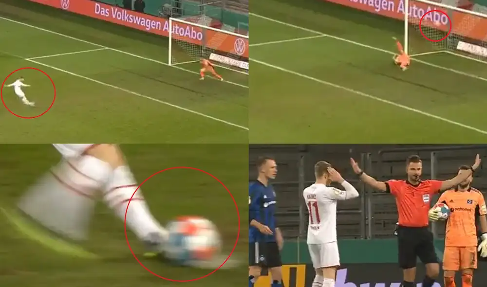 Increíble lo que sucedió en la Copa de Alemania. Foto: Composición de Directv Sports.