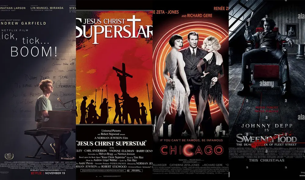 Son innumerables los éxitos que se han producido en los teatros de Broadway y que gracias a su popularidad han sido llevados al cine. Foto: Composición / La República.