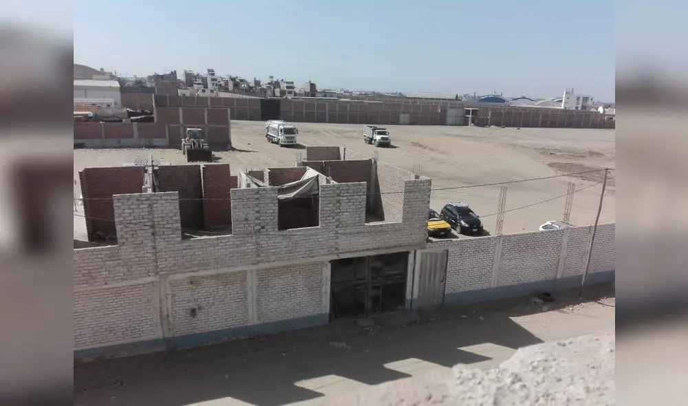 En el lugar se guardan máquinas compactadoras del Segat de Trujillo. Foto: difusión En el lugar se guardan máquinas compactadoras del Segat de Trujillo. Foto: difusión