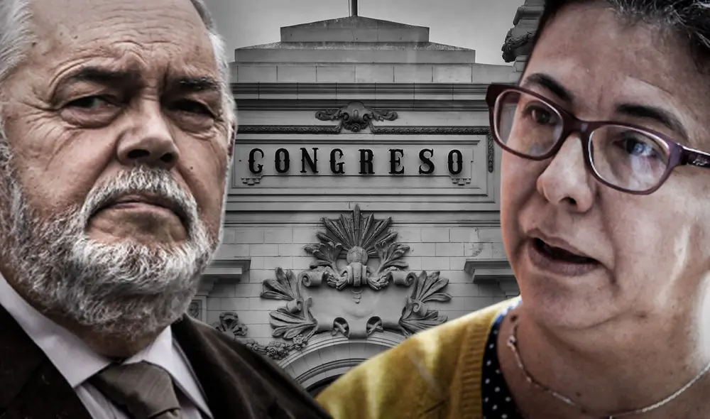 El congresista Jorge Montoya vinculó a la ministra Gisela Ortiz con Sendero Luminoso. Foto: composición de Jazmin Ceras/La República El congresista Jorge Montoya vinculó a la ministra Gisela Ortiz con Sendero Luminoso. Foto: composición de Jazmin Ceras/La República