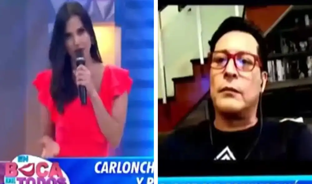 Maju Mantilla y Carloncho fueron compañeros en la conducción de En boca de todos. Foto: captura América