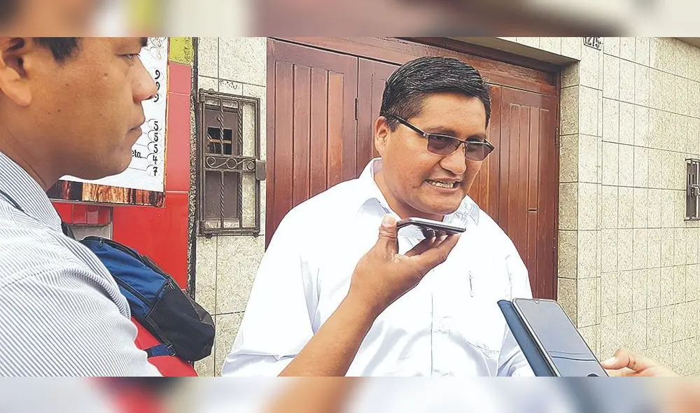 Declaración. Tonconi niega ser líder de una organización. Foto: La República Declaración. Tonconi niega ser líder de una organización. Foto: La República