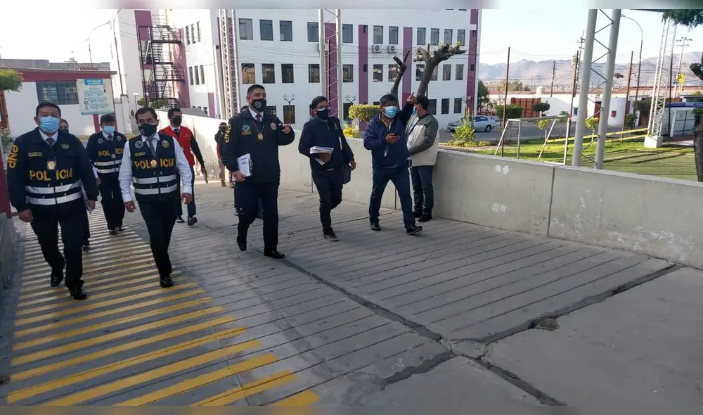 Diligencias son lideradas por la Dirección Contra la Corrupción de Arequipa. Foto: PNP
