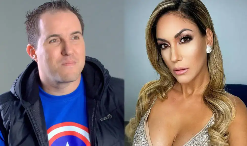 'Chiki' se mostró en desacuerdo con los filtros que debía pasar para entrevistar a Tilsa Lozano. Foto: composición Facebook/ Instagram