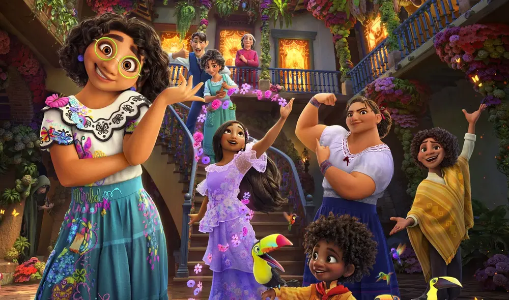 Encanto se postula como la película animada favorita del año. Foto: Disney