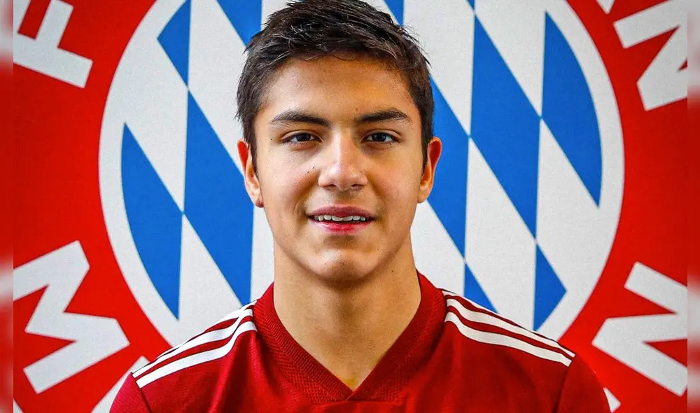 Matteo Pérez Winlöf empezará a entrenar con la sub-19 del Bayern Múnich. Foto: Bayern Múnich