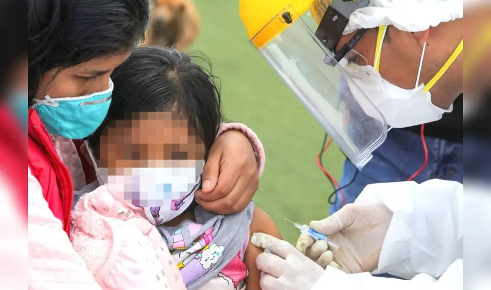 El Minsa explicó el protocolo que se empleará para la vacunación de los niños y niñas contra la COVID-19. Foto: Andina El Minsa explicó el protocolo que se empleará para la vacunación de los niños y niñas contra la COVID-19. Foto: Andina