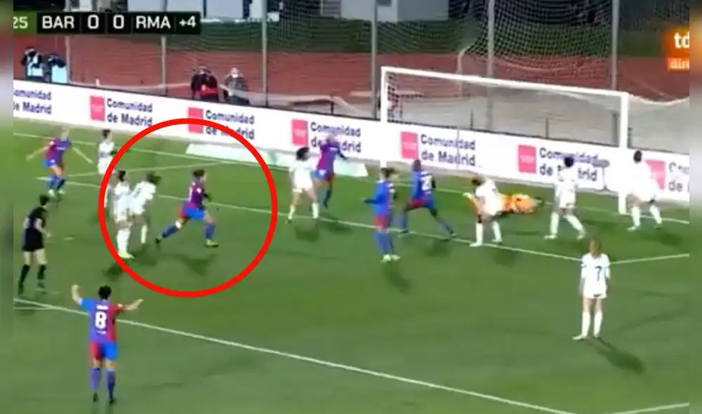 Alexia Putellas también fue condecorada con el Balón de Oro. Foto: captura rtve Alexia Putellas también fue condecorada con el Balón de Oro. Foto: captura rtve