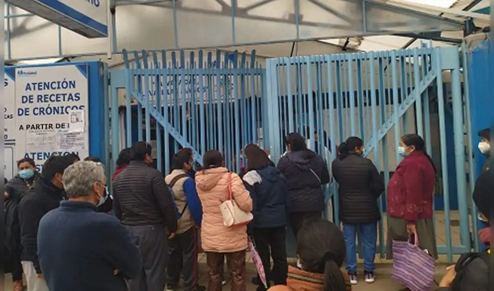 Oficina defensoría también encontró aglomeraciones. Foto: Defensoría del Pueblo Oficina defensoría también encontró aglomeraciones. Foto: Defensoría del Pueblo