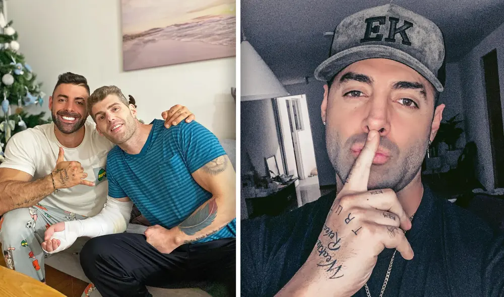 Sebastián Lizarzaburu confirmó que envió todos los comprobantes a Greg Michel. Foto: composición Instagram