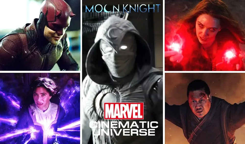 Moon Knight llegará a Disney Plus el 30 de marzo de 2022. Foto: composición/Marvel/Disney Plus/Netflix