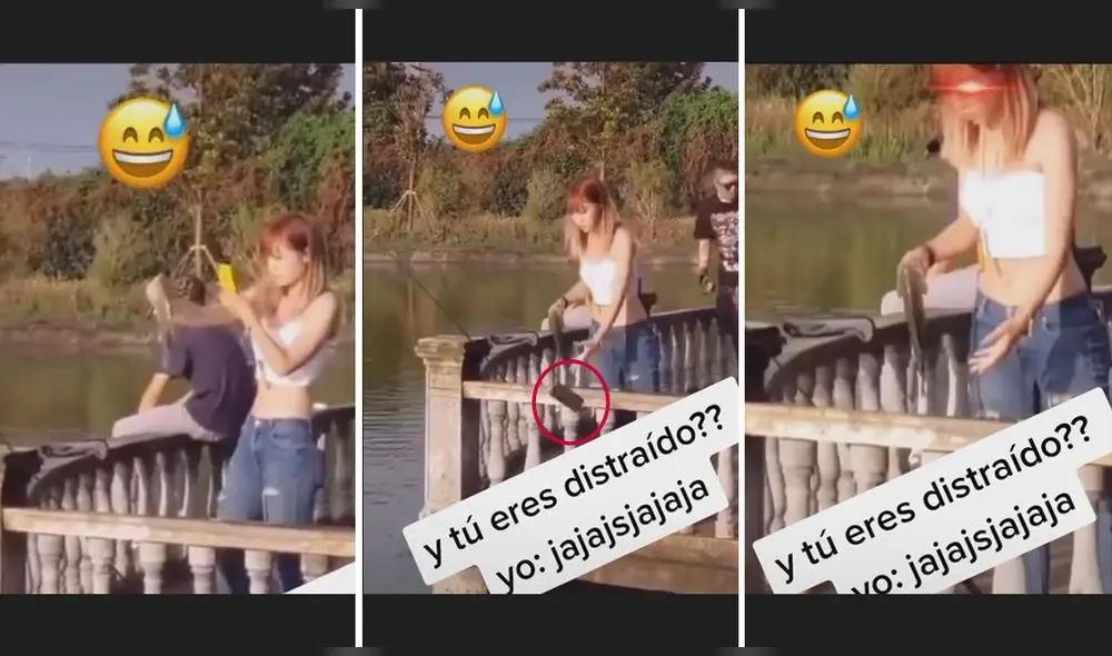 La escena consiguió alrededor de tres millones de reproducciones. Foto: captura de TikTok La escena consiguió alrededor de tres millones de reproducciones. Foto: captura de TikTok