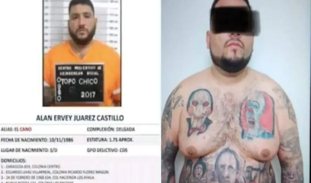 'Comandante Cano' fue capturado mientras cenaba con su familia en un restaurante en el municipio de Guadalupe, en la zona metropolitana de Monterrey. Foto: La Opinión